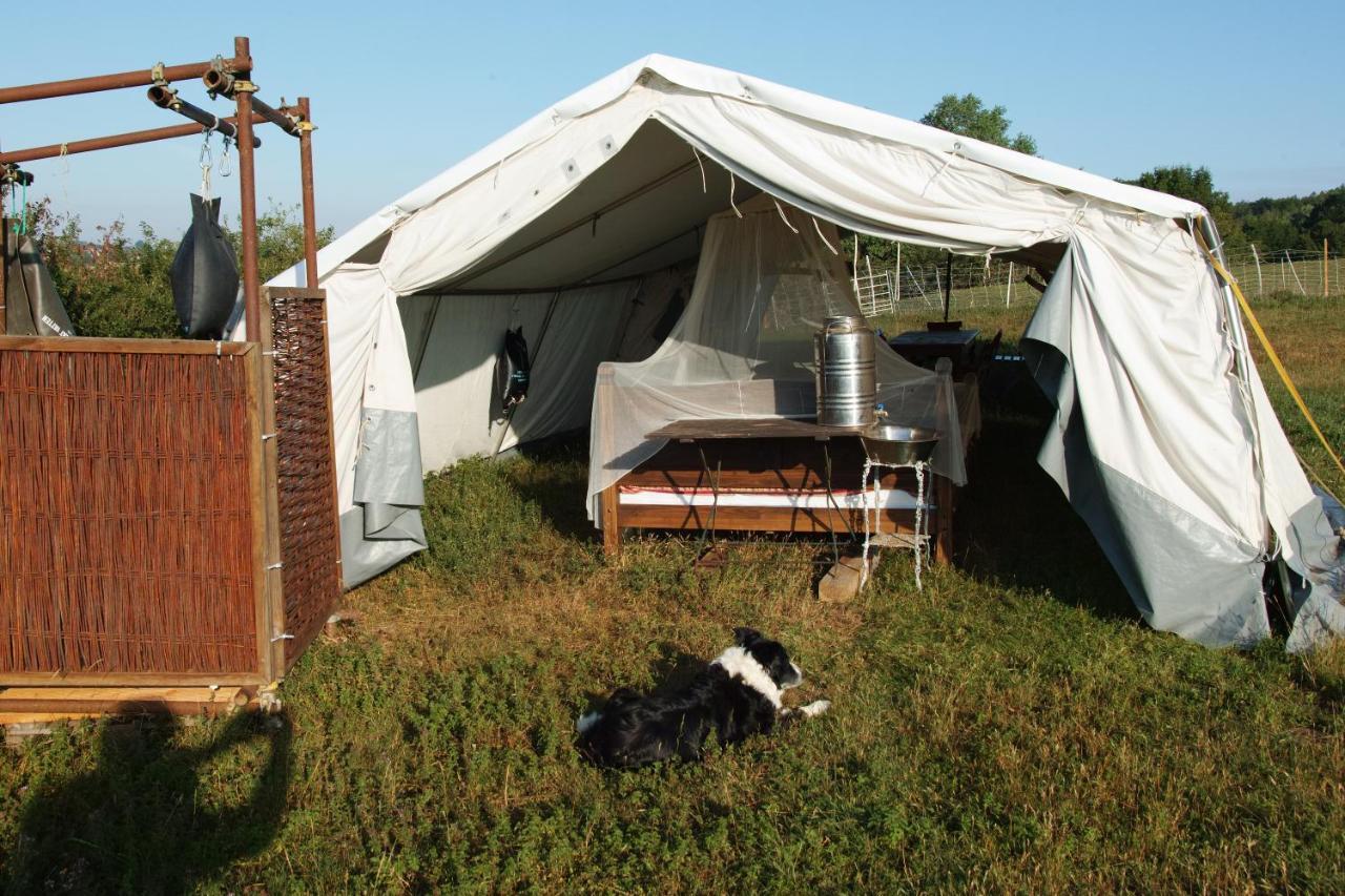 Safaritent Heidschnuckenhof Das Camp Hotel Liebenau  Luaran gambar