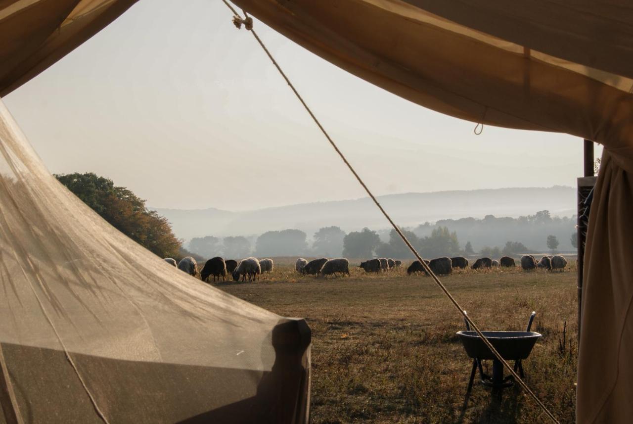 Safaritent Heidschnuckenhof Das Camp Hotel Liebenau  Luaran gambar