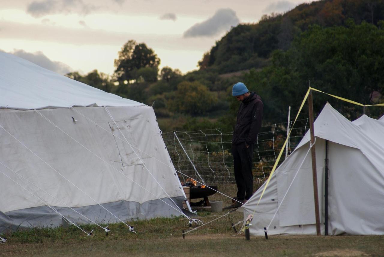 Safaritent Heidschnuckenhof Das Camp Hotel Liebenau  Luaran gambar